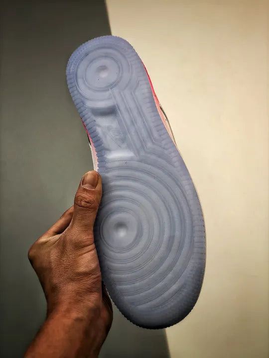 Nike AF1 White Pink Gradient - Hình 7