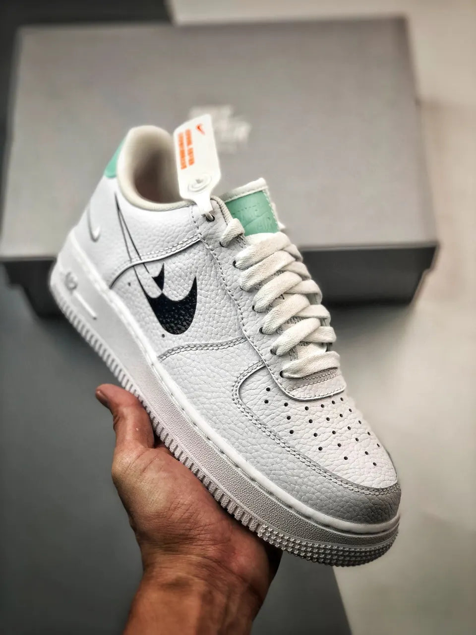 premium Nike Air Force 1 White Teal