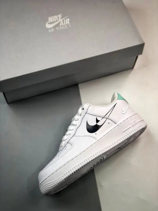 premium Nike Air Force 1 White Teal - Hình 3