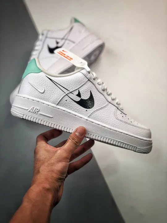 premium Nike Air Force 1 White Teal - Hình 2