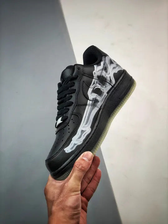 Nike AF1 Black Skeleton - Hình 5
