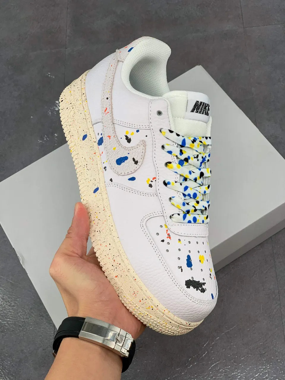 Nike Air Force 1 Paint Splatter