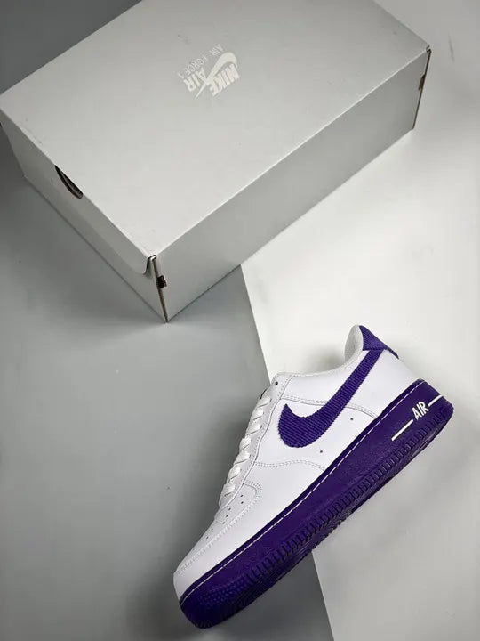 Nike AF1 White Purple - Hình 3