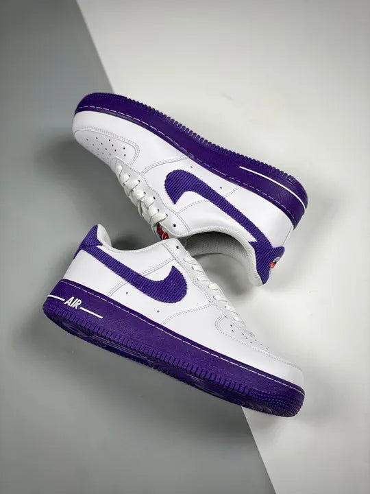 Nike AF1 White Purple - Hình 4