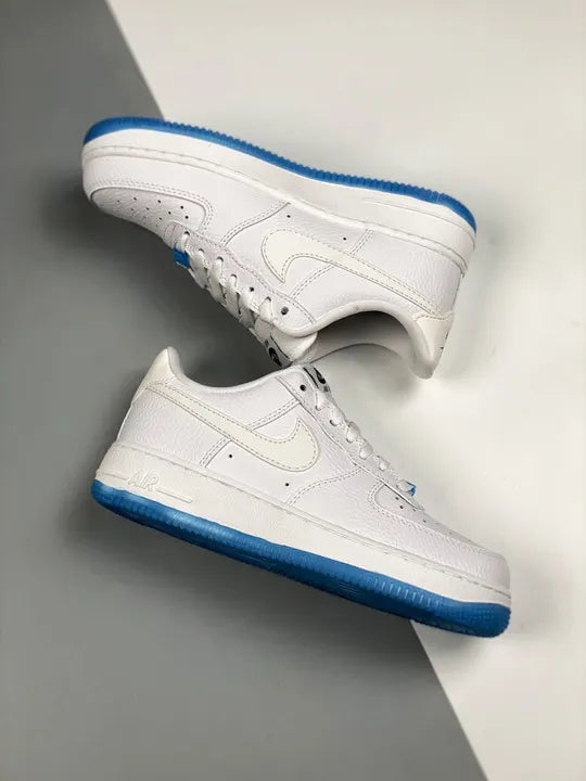 Nike Air Force 1 White/Blue - Hình 4