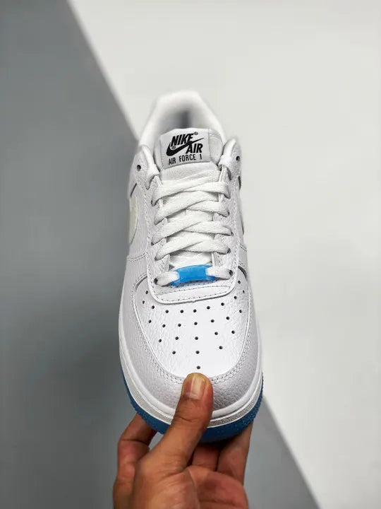 Nike Air Force 1 White/Blue - Hình 6