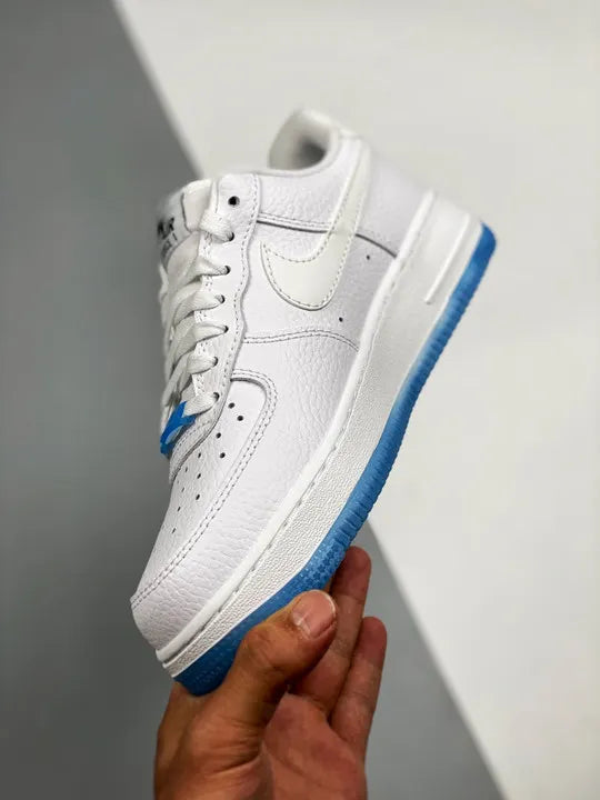 Nike Air Force 1 White/Blue - Hình 8