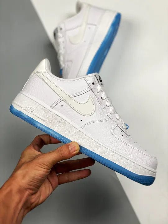 Nike Air Force 1 White/Blue - Hình 2