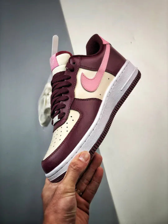 Nike AF1 Burgundy Pink - Hình 4