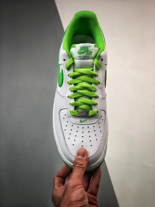 iconic Nike Air Force 1 White Green - Hình 6