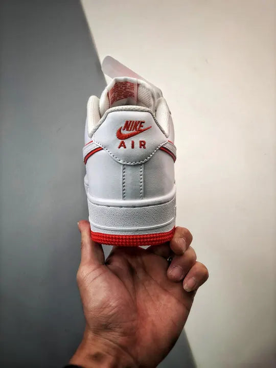 classic Nike Air Force 1 White/Red - Hình 8