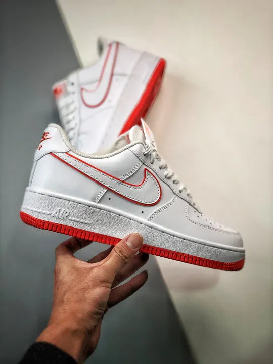 Nike Air Force 1 White Red classic - Hình 2