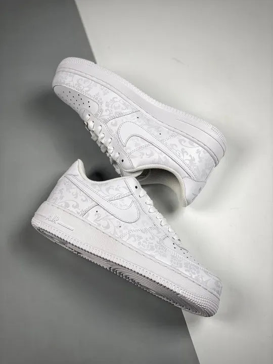 Nike Floral White AF1 - Hình 4