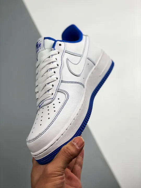 Nike Air Force White Blue - Hình 5