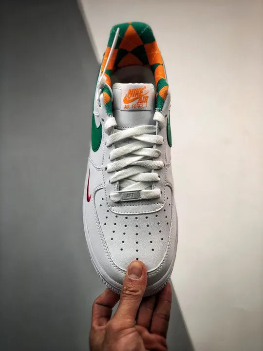 Nike Green Red Sneakers - Hình 6