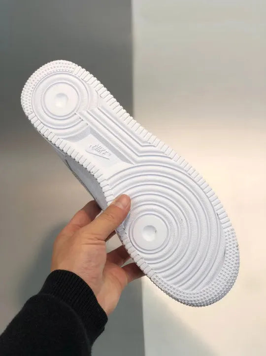 Nike White Iridescent AF1 - Hình 4