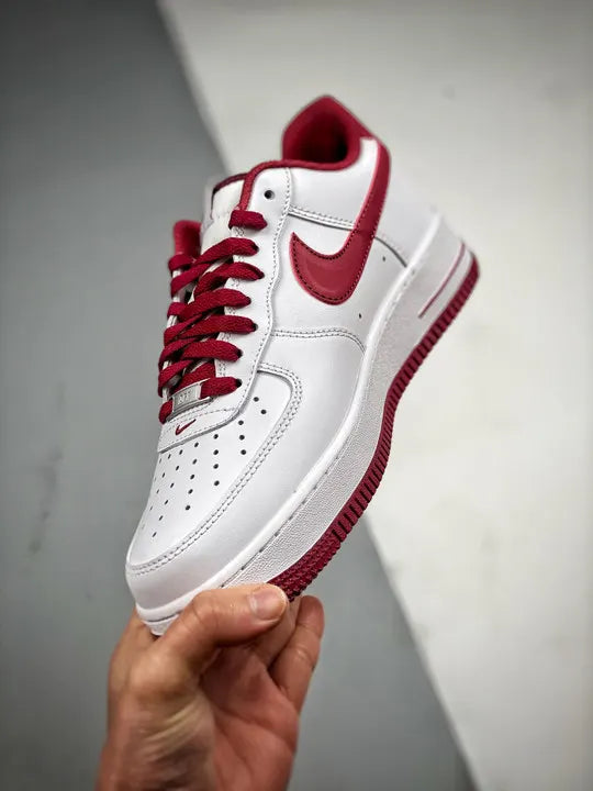 Nike Air Force White Red - Hình 5
