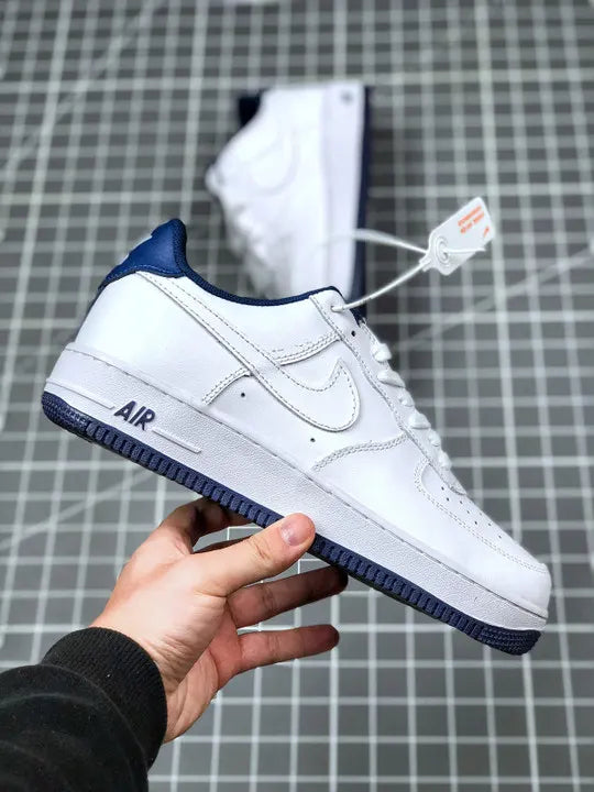 Nike AF1 White Blue - Hình 3