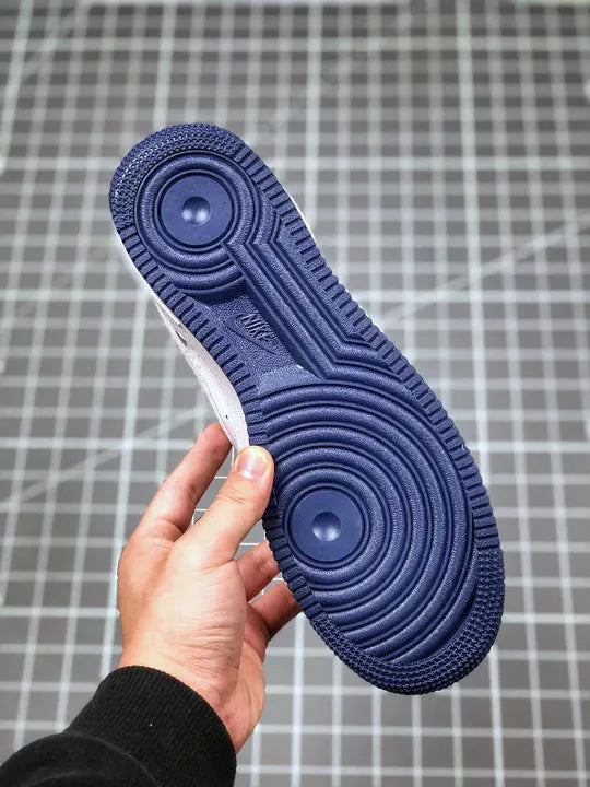 Nike AF1 White Blue - Hình 6