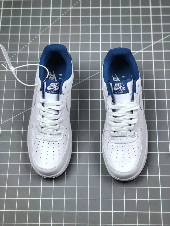 Nike AF1 White Blue - Hình 4