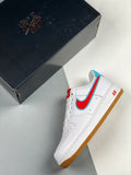 Nike Air Force 1 'Red Swoosh'