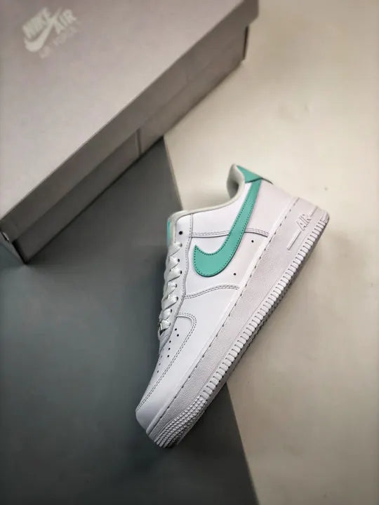 Nike AF1 White Teal - Hình 3
