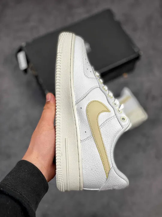 Nike White Tan Air Force - Hình 2