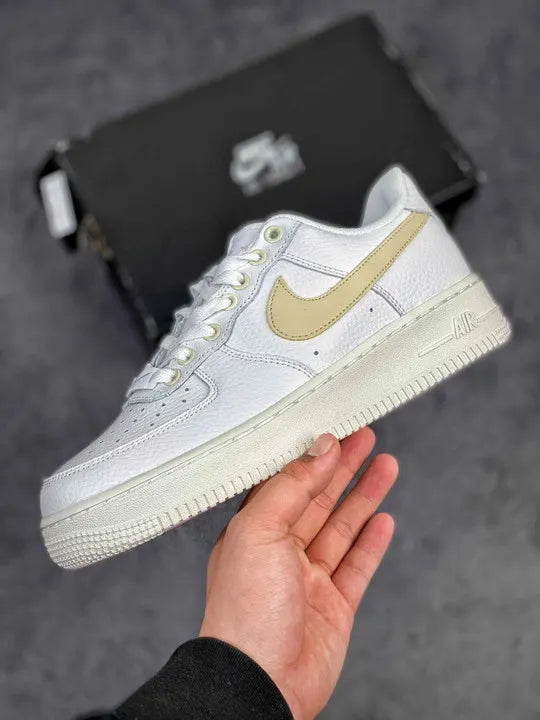 Nike White Tan Air Force - Hình 3