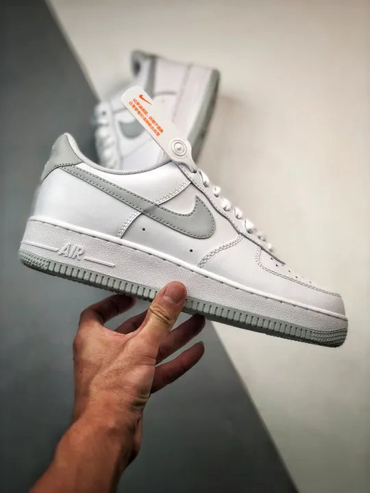 Nike Air Force 1 White/Grey - Hình 2