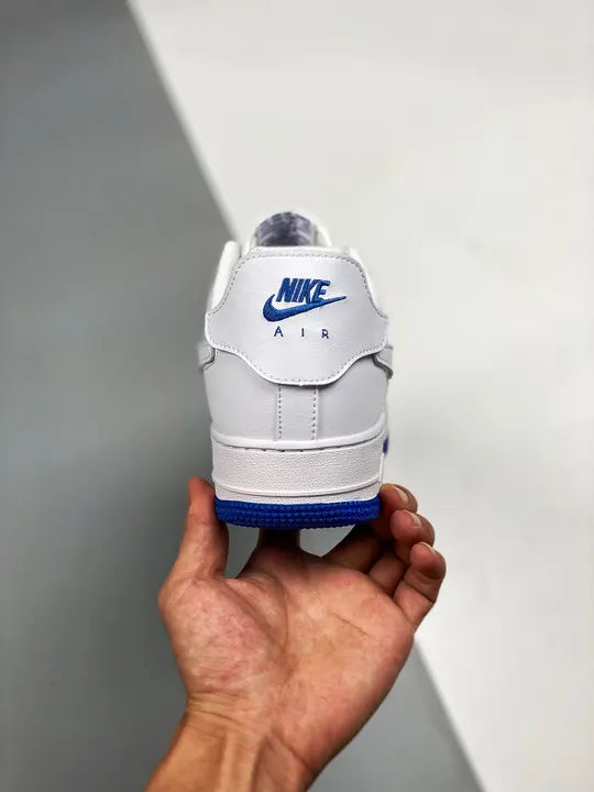 iconic Nike Air Force 1 White Blue - Hình 8