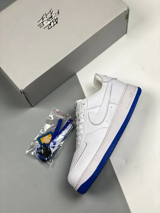 iconic Nike Air Force 1 White Blue - Hình 3