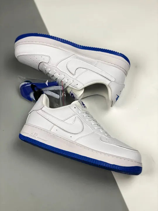 iconic Nike Air Force 1 White Blue - Hình 4