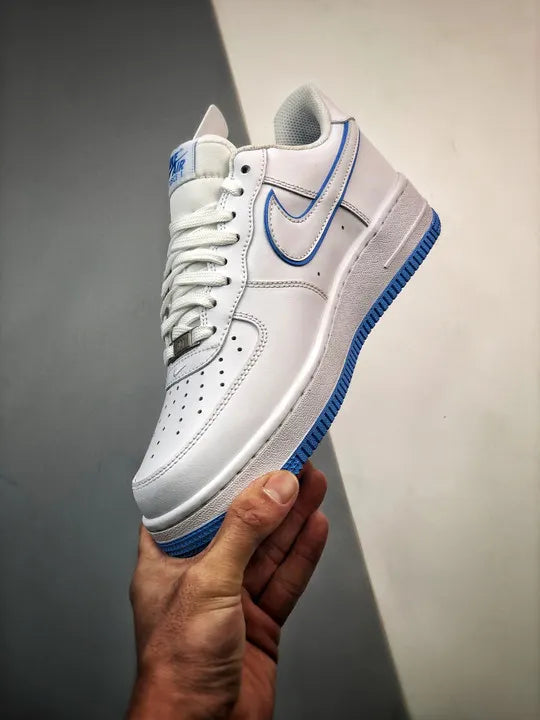 Nike Air Force 1 White/Blue - Hình 5