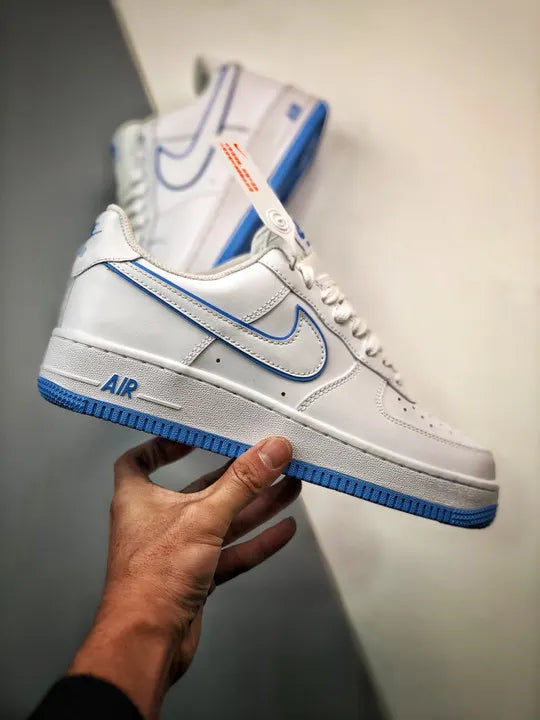 Nike Air Force 1 White/Blue - Hình 2