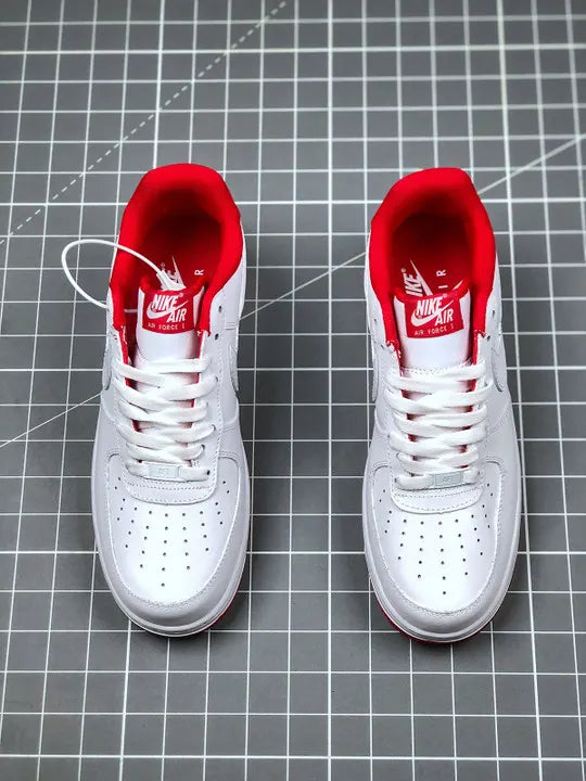 Nike Air Force 1 White Red classic - Hình 5