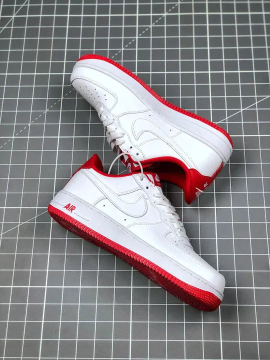 Nike Air Force 1 White Red classic - Hình 8