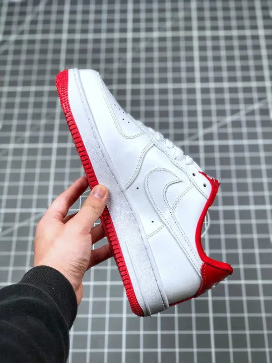 Nike Air Force 1 White Red classic - Hình 2
