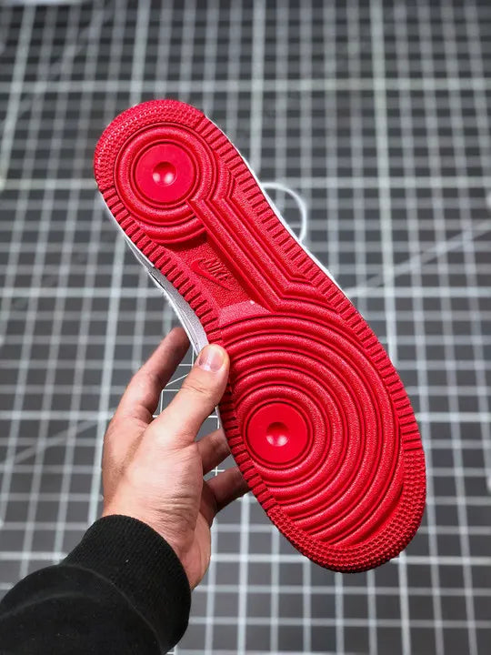 Nike Air Force 1 White Red classic - Hình 7