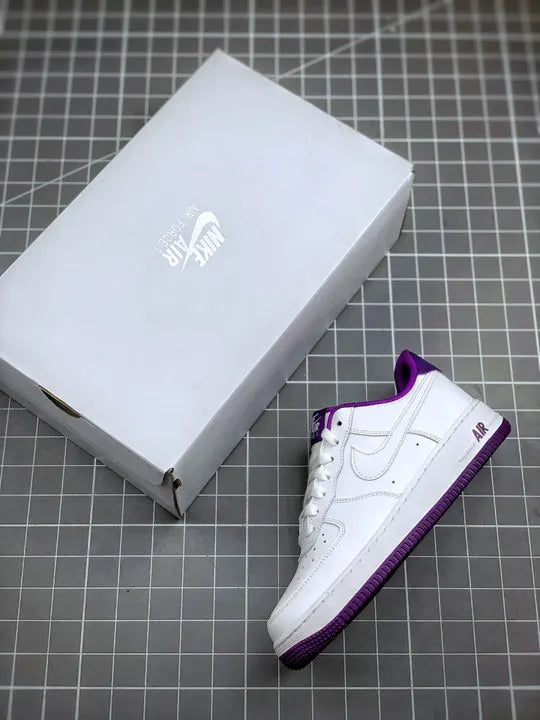Nike Air Force 1 White Purple - Hình 2