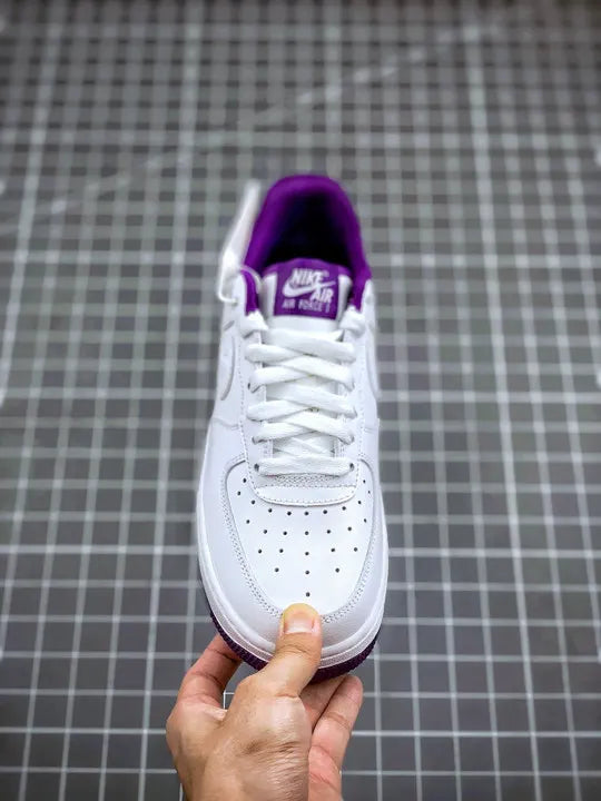 Nike Air Force 1 White Purple - Hình 5