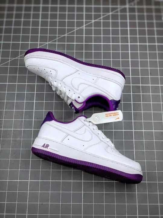 Nike Air Force 1 White Purple - Hình 7