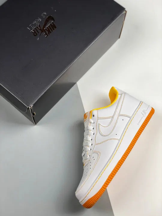 air Nike AF1 White Gold