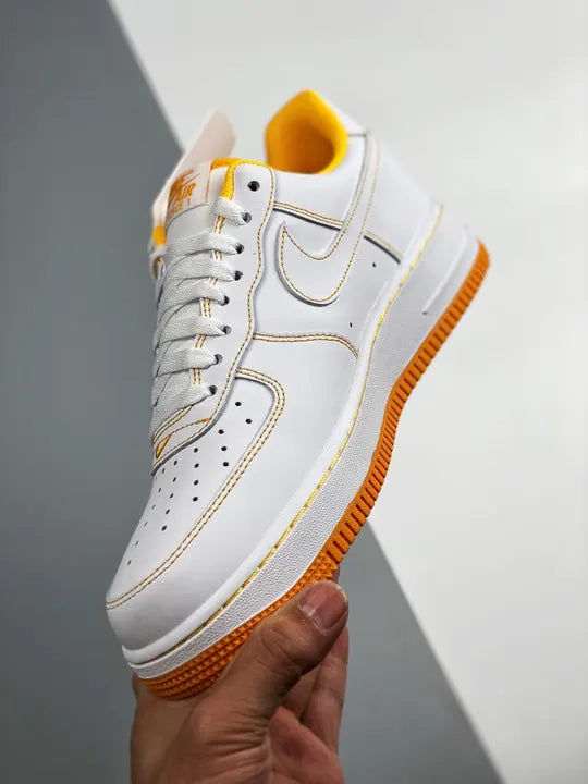 air Nike AF1 White Gold - Hình 5