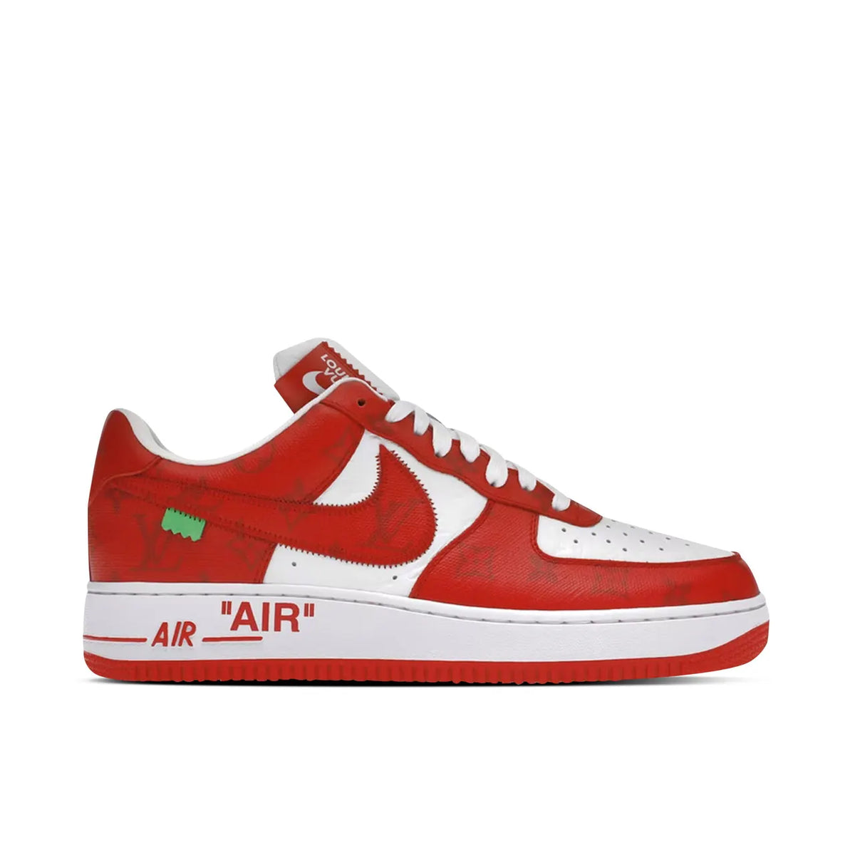 Louis Vuitton Nike AF1 Red