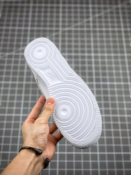 Nike White Iridescent Sneakers - Hình 7