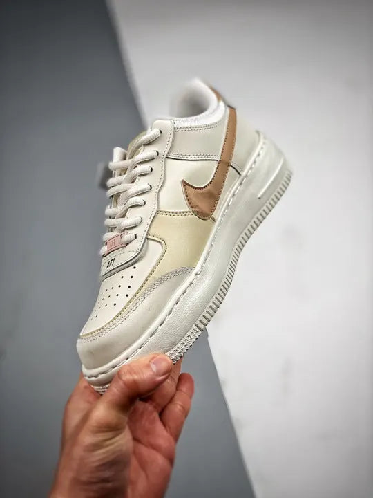 Nike Air Force 1 Shadow Ivory/Tan - Hình 4