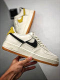 Nike Air Force 1 Cream Black Gum