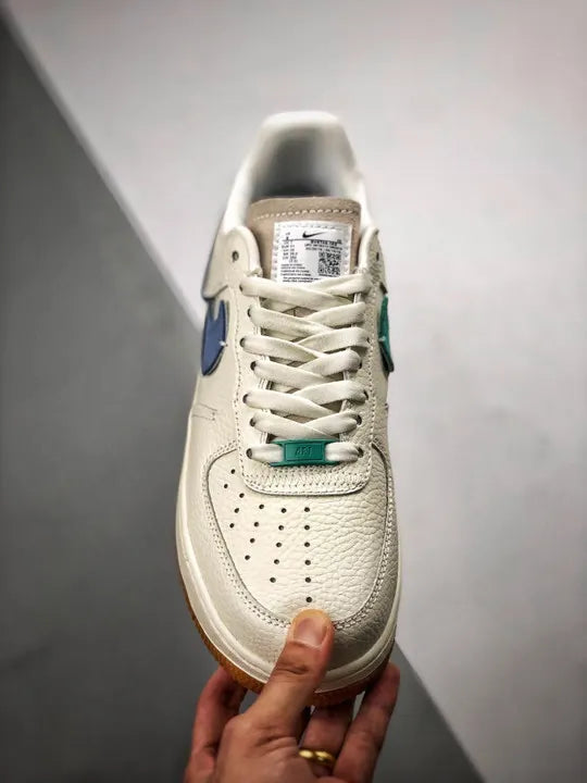 Nike Air Force 1 Cream Blue - Hình 8