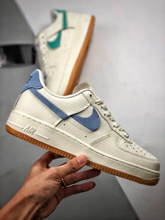Nike Air Force 1 Cream Blue - Hình 7
