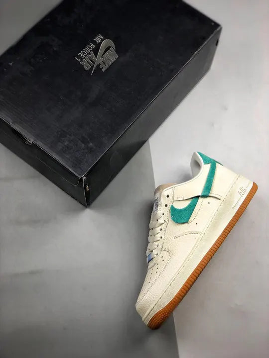 Nike Air Force 1 Cream Blue - Hình 2